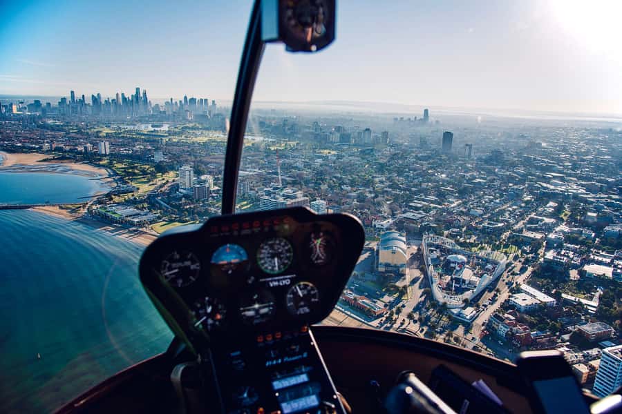 Melbourne: Private City & Beaches Helicopter Ride - Docklands, the Melbourne Star, and Port Phillip Bay
