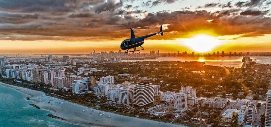 Miami: 30-Minute Private Helicopter Tour with Champagne - Check-in at Miami Executive Airport