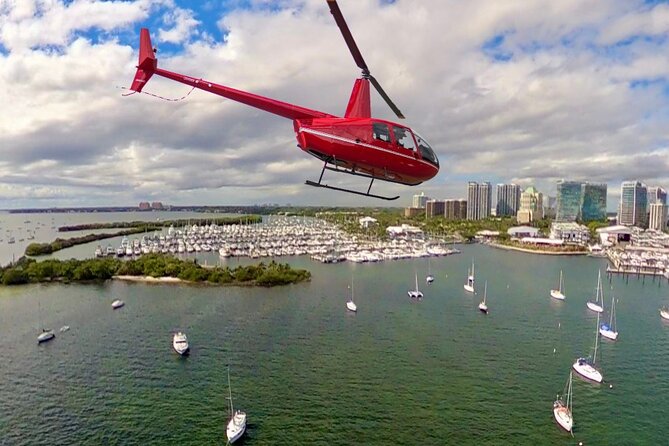 Miami Helicopter Tour: Best Sightseeing Adventure in Miami - Coconut Grove and its green shoreline