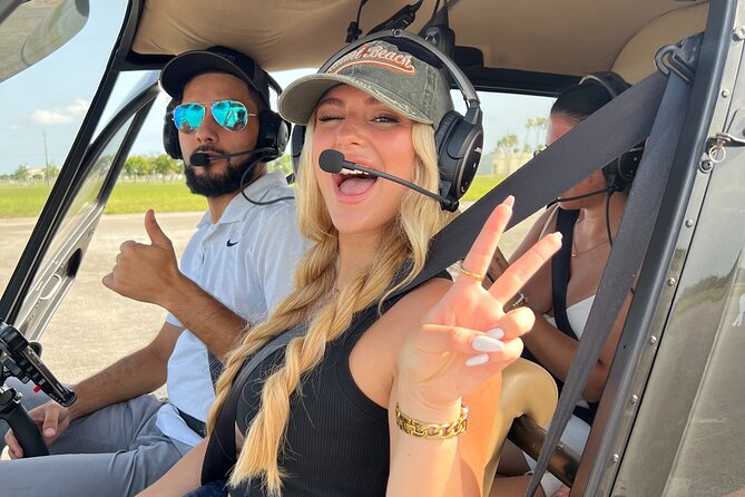 Miami Private Helicopter Tour for 3 Passengers - From Miami Executive Airport to the city skyline