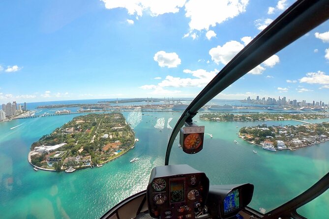Miami Top-Rated Helicopter Tour: South Beach, Downtown & Islands - Brickell and the Port of Miami