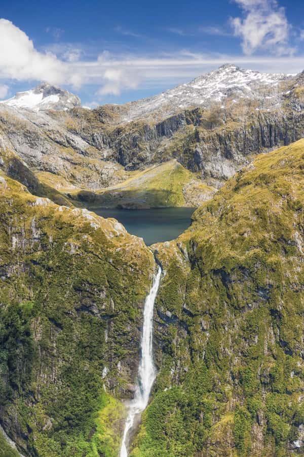 Milford Sound: Glacier and Waterfall Helicopter Experience - First landing near Tutoko Glacier