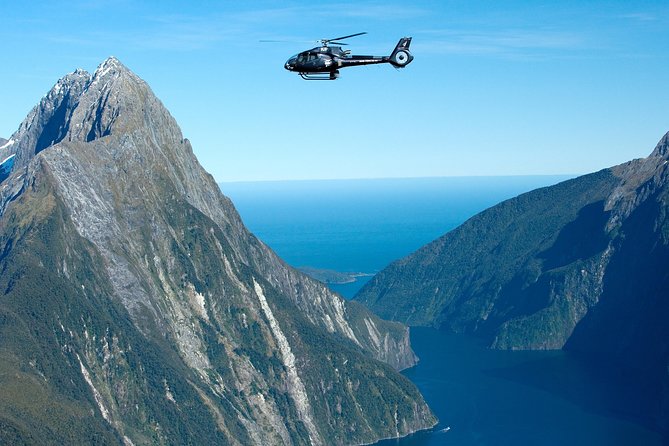 Milford Sound Helicopter Flight and Cruise from Queenstown - The second landing on a remote alpine peak