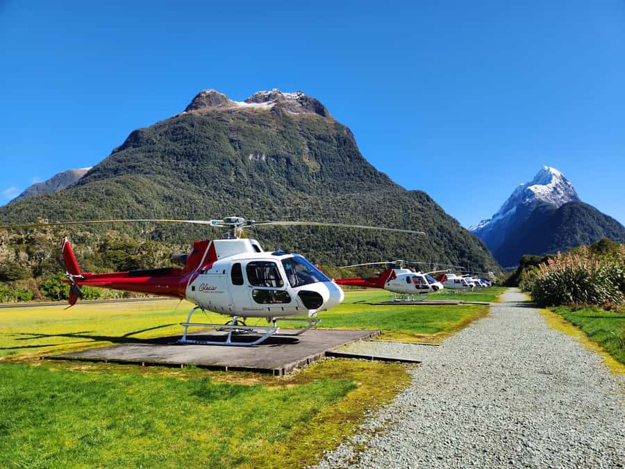 Milford Sound Scenic Helicopter Flight with Landing - Why seeing Milford Sound from a helicopter changes the day