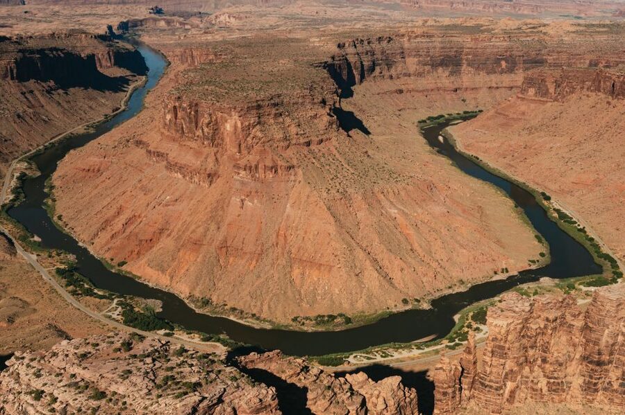 Moab: Corona Arch Canyon Run Helicopter Tour - Corona Arch, Jeep Arch, and Uranium Arch on the return