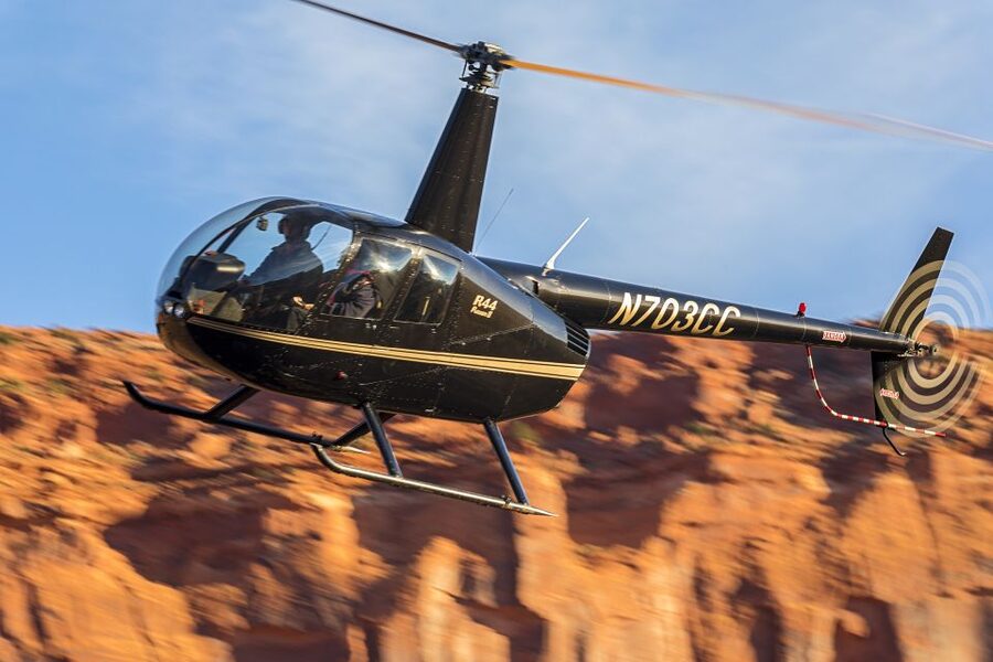 Moab: Island in the Sky of Canyonlands Helicopter Tour - The Island in the Sky from above