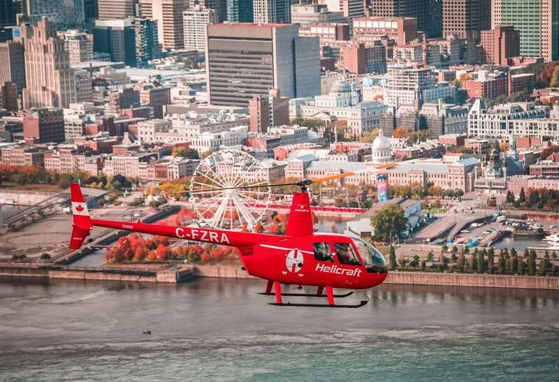 Montreal: Guided Helicopter Tour - A small group, with practical limits