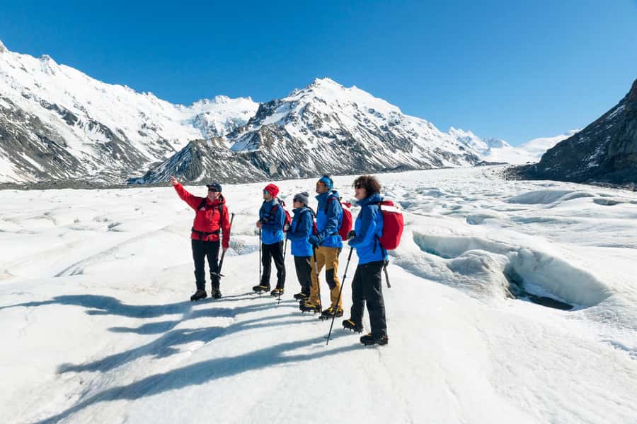 Mount Cook: 3-Hour Tasman Glacier Helicopter Ride and Hike - The helicopter approach to Tasman Glacier