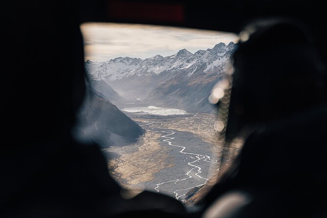 Mount Cook Alpine Explorer Helicopter Flight with Alpine Landing - The return through the Tasman Valley