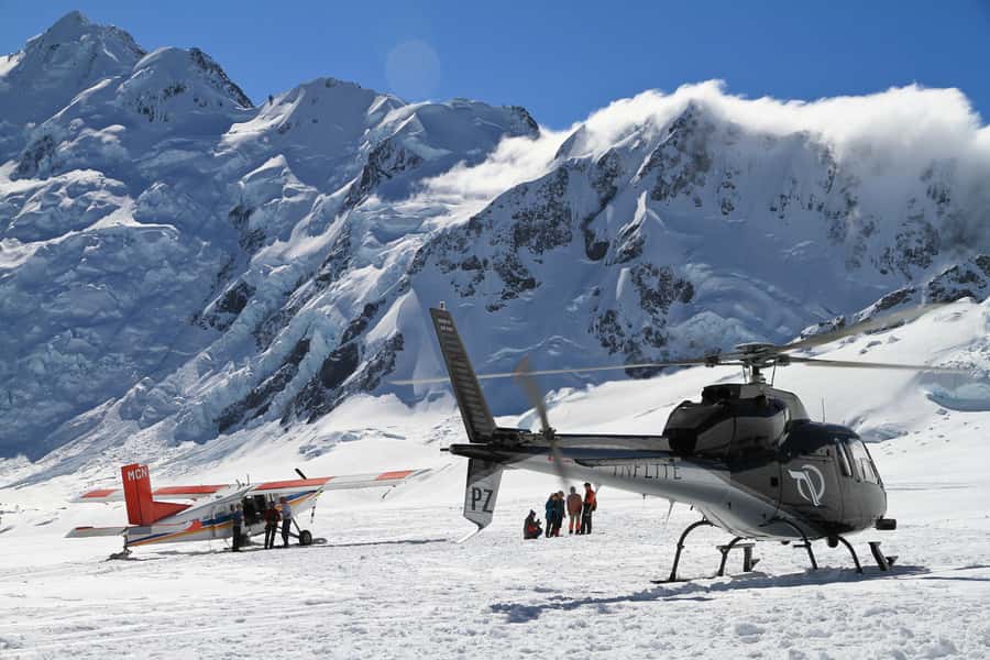 Mount Cook: Ski Plane and Helicopter Glacier Combo Flight - What the weather can change