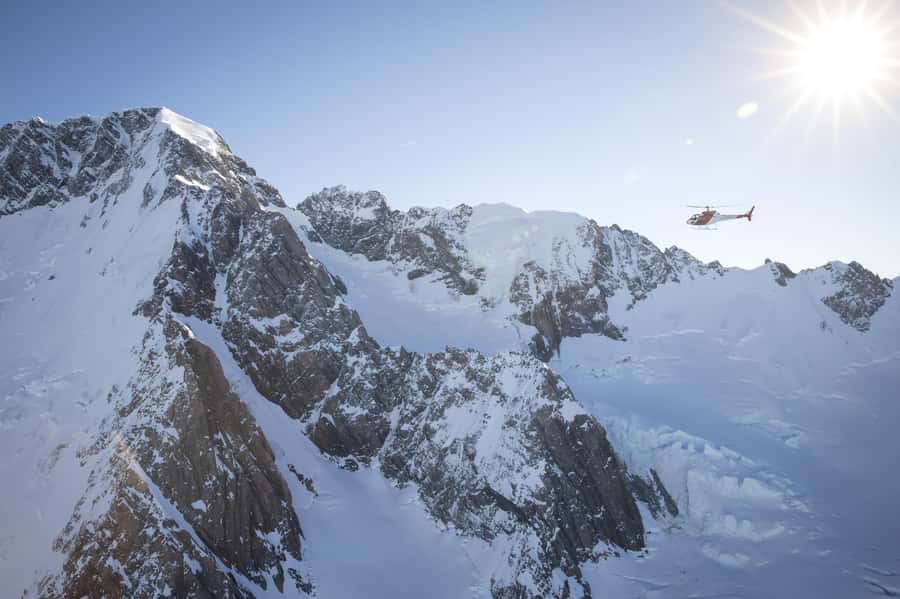 Mount Cook: Tasman Glacier Helicopter Flight - The glacier landing near Aoraki Mount Cook