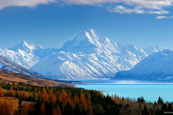 Mt Cook Small Group Tour & Heli Hike Combo from Queenstown - The first glimpse of Lake Pukaki