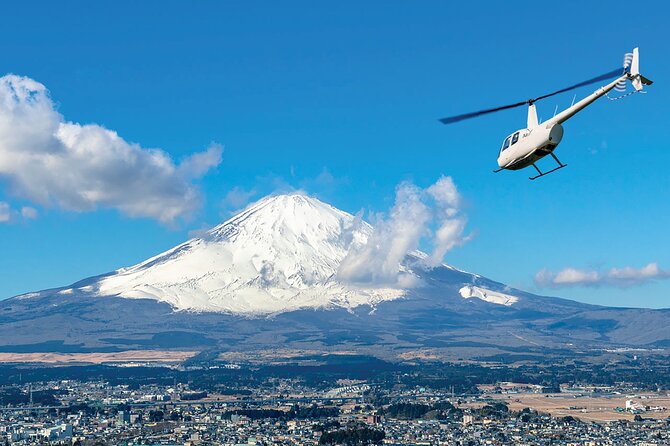 Mt. Fuji & Tokyo Helicopter Tour【90 mins】 : Close to Mt.Fuji! - Tokyo Tower and the city center from the air