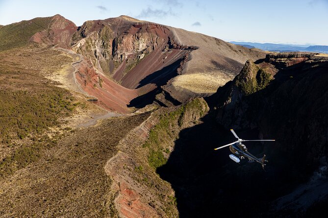Mt Tarawera Helicopter Tour with Volcano Landing - Landing on the dormant volcano