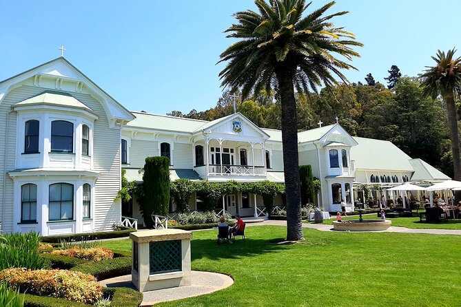 Napier Helicopter Flight & Classic Car Transfer - The port, cruise ship, and Marine Parade are the visual highlights