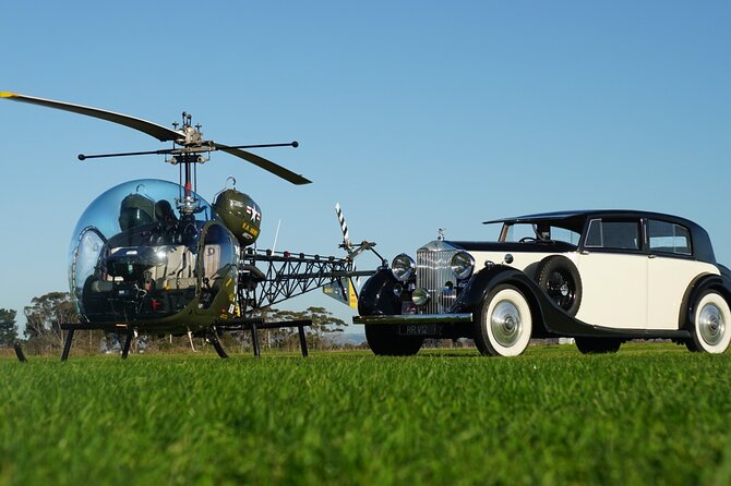 Napier Helicopter Flight & Classic Car Transfer - The classic-car ride starts the experience in style
