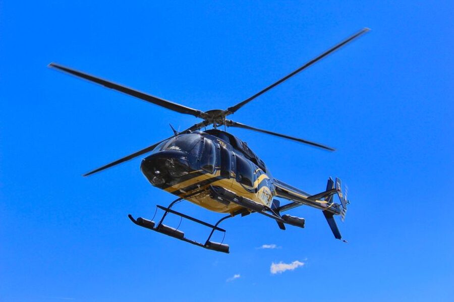 New Jersey: New York City Night Skyline Helicopter Tour - New Jersey sights on the return route
