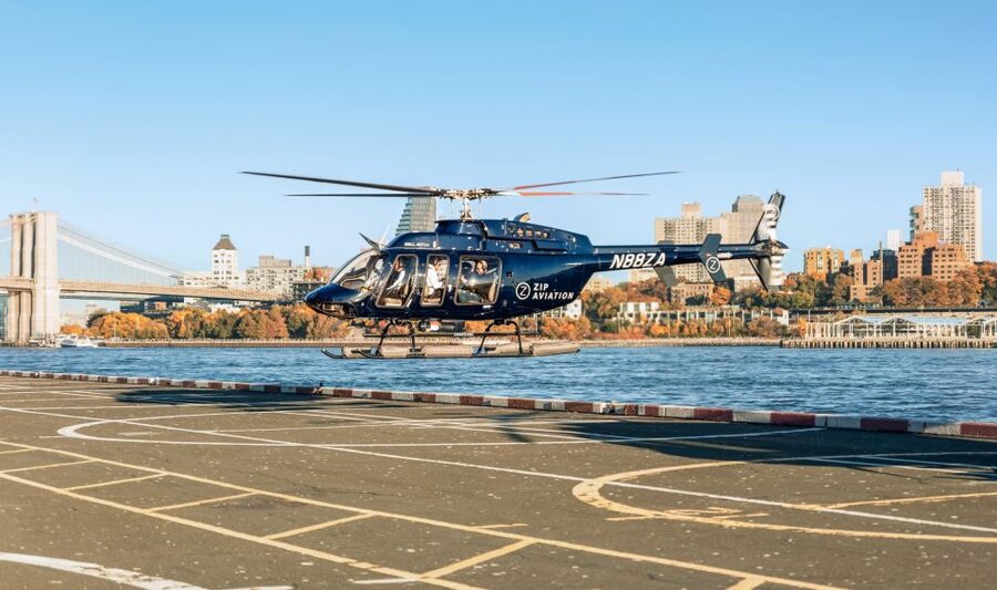 New York City: Manhattan Helicopter Tour - Taking off from Pier 6 in Lower Manhattan