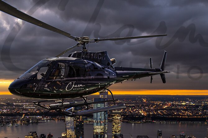 New York City Night Lights Helicopter Tour from New Jersey - A 25-Minute Flight With No Ground Stops