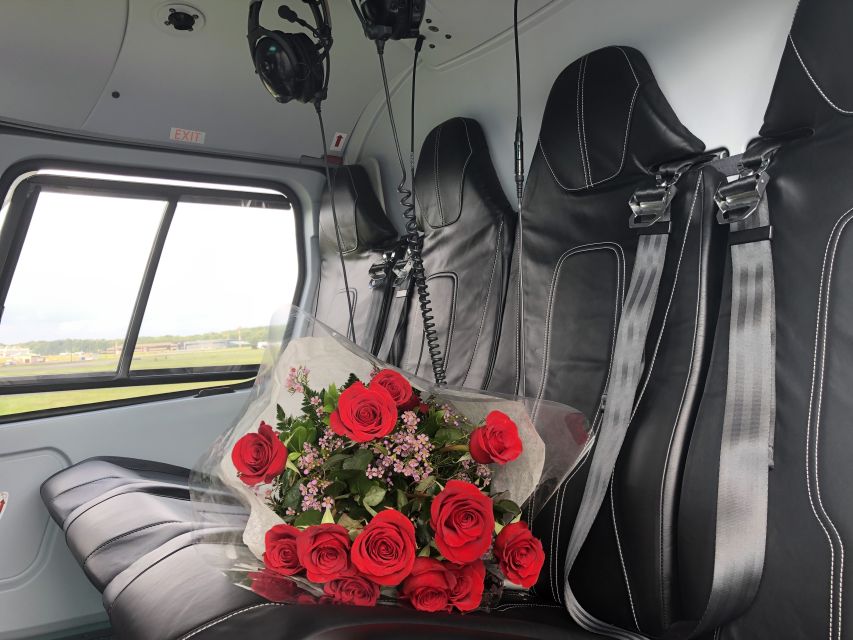 New York City: Romantic Helicopter Proposal - Inside the Airbus AS350 or H125 helicopter