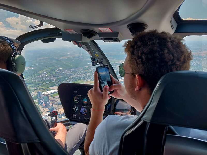 Niagara Falls, Canada: Scenic Helicopter Flight - What the Airbus H130 cabin is like