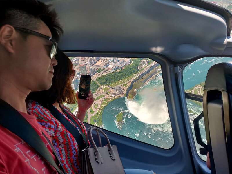 Niagara Falls, Canada: Scenic Helicopter Flight - Who will enjoy this flight most?