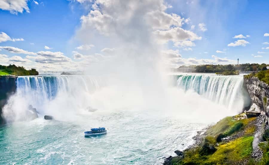 Niagara Falls USA: Boat Tour & Helicopter Ride with Transfer - Goat Island, Terrapin Point, and Luna Island