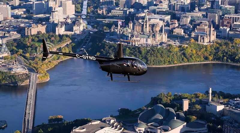 Ottawa: Helicopter Ride with Live Commentary - The Canadian Museum of History and the Ottawa River