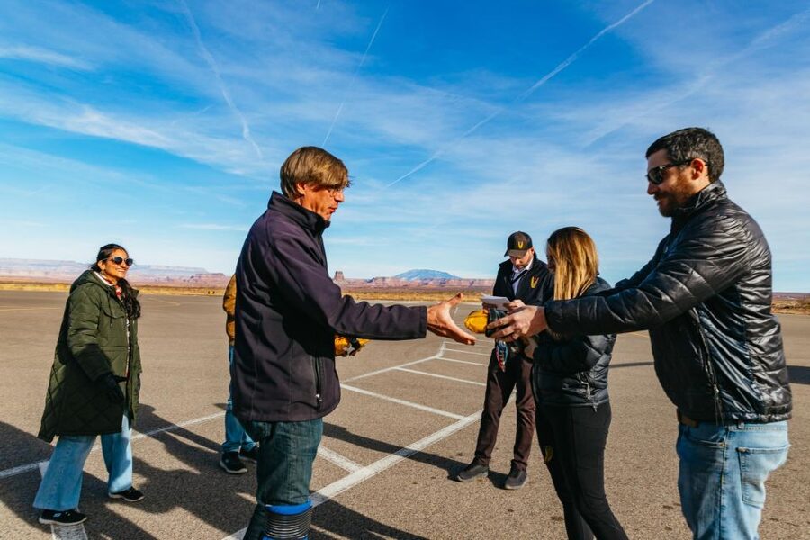 Page: Horseshoe Bend Helicopter Flight & Tower Butte Landing - My take on the narration and service