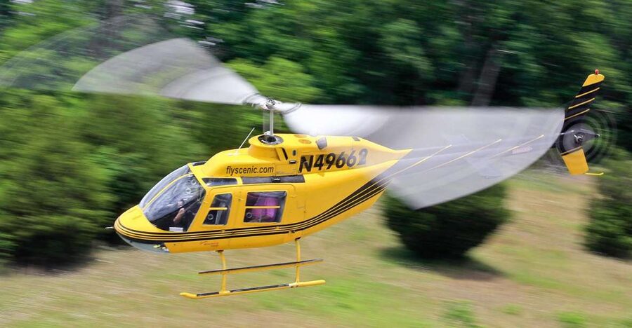 Pigeon Forge: Ridge Runner Helicopter Tour - Over the Chilhowee Mountain range