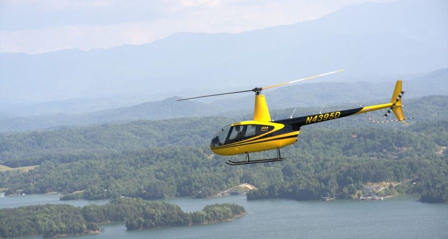 Pigeon Forge: Smoky Mountain and Lake Helicopter Trip - Douglas Lake and the western shore