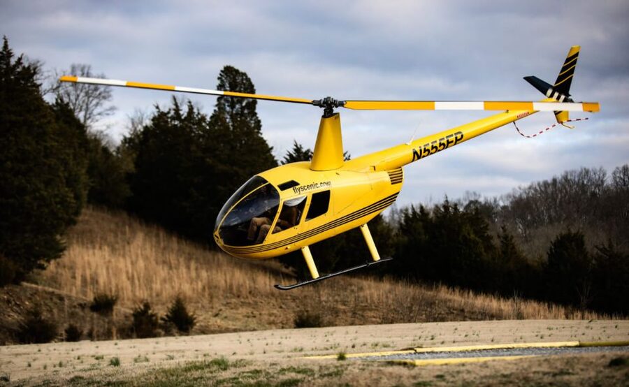 Pigeon Forge: Wears Valley Helicopter Tour - The Cove Mountain Crest and National Park Boundary
