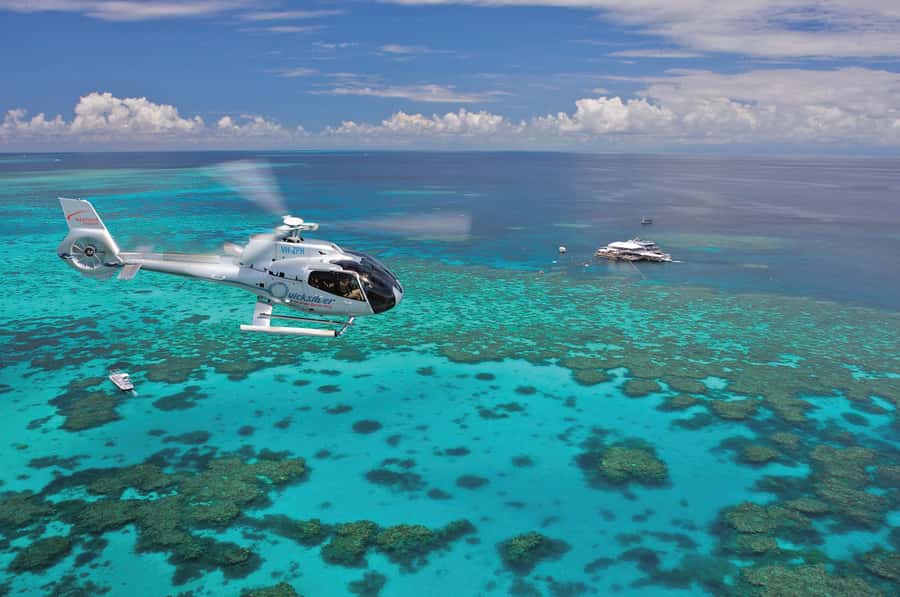Port Douglas: Outer Barrier Reef Cruise & 10 Min Helicopter - Port Douglas to the outer reef