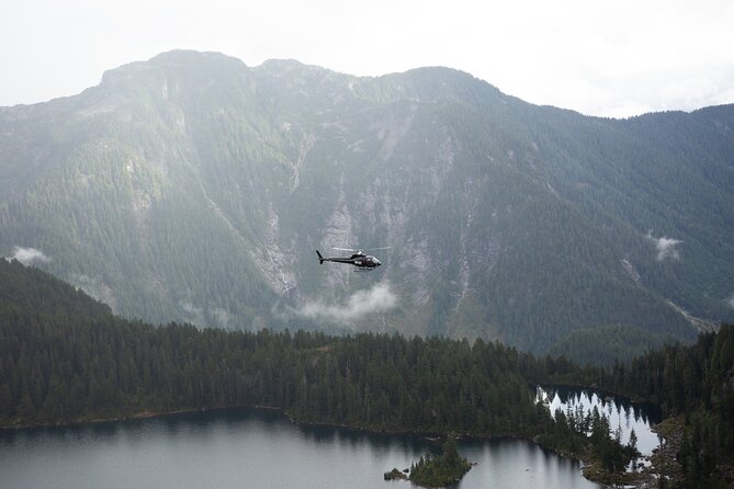 Pre/Post Cruise Helicopter BC Backcountry Tours with Hotel Pickup - The Pitt Meadows hangar and preflight routine
