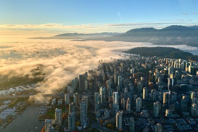 Pre/Post Cruise Helicopter Vancouver City Tour with Hotel Pickup - Pickup, luggage, and timing details