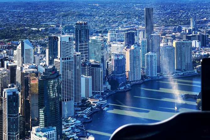 Private Brisbane City Helicopter Tour (Daytime Flight Experience) - A top-down look at Suncorp Stadium