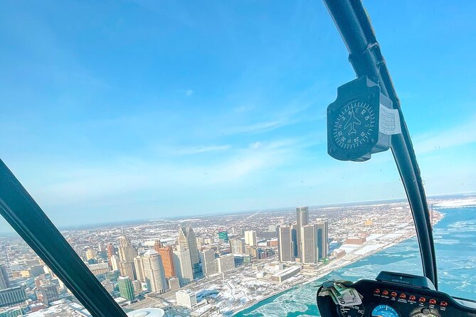 Private Downtown Detroit Helicopter Ride - What the private format and headsets add