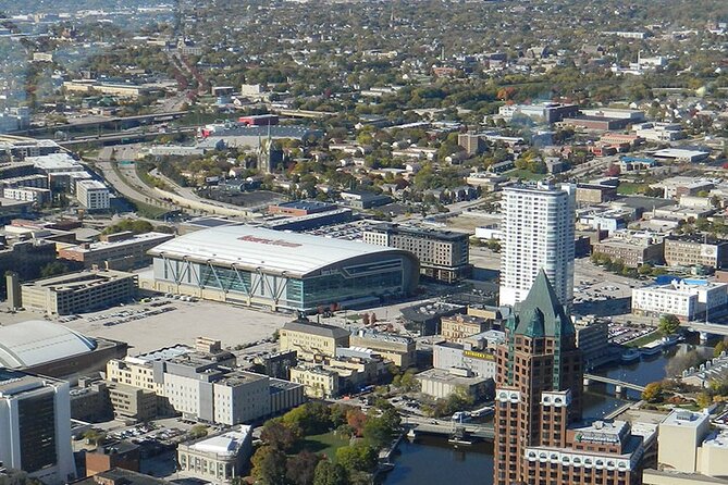 Private Downtown Milwaukee Helicopter Ride - Taking off from 401 E Layton Avenue