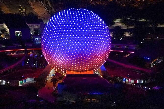 Private Helicopter After-hours 48 Miles Tour Theme Parks&Downtown - How much can you really see at night?