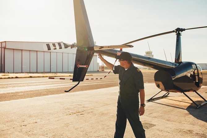 Private Helicopter Flight Lesson from Westchester - Starting at Westchester County Airport