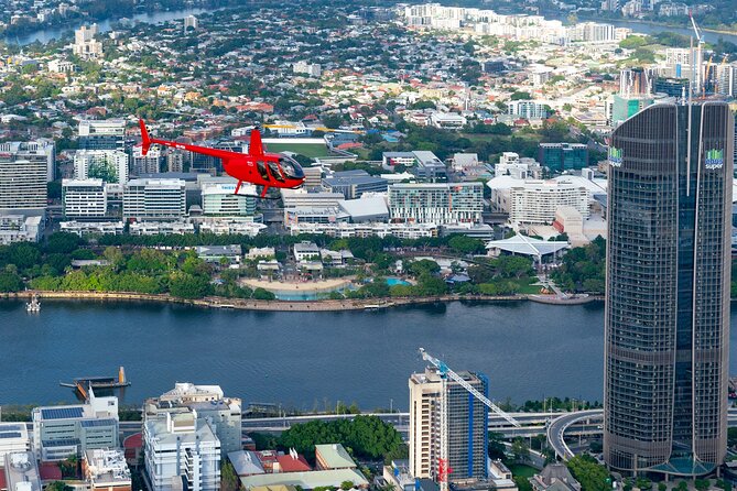 Private Helicopter Scenic Tour of Brisbane - 25min - Mt Coot-tha and the western return