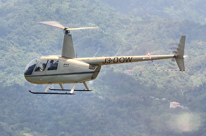 Private Helicopter Tour Grenada - Waterfalls, beaches, and coastal villages from the air