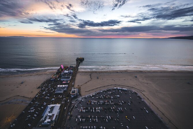 Private Helicopter Tour of Hollywood Sign, Beaches and More - Downtown Los Angeles from above