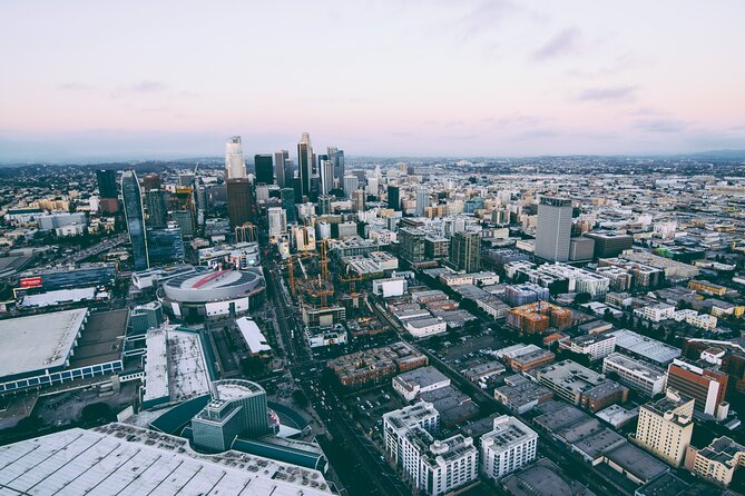 Private Helicopter Tour of Hollywood Sign, Beaches and More - Capitol Records and the changing city view