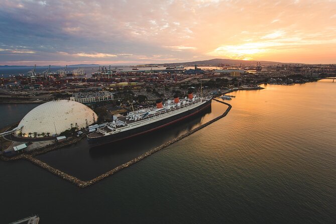 Private Helicopter Tour over Long Beach: See Catalina, Queen Mary - Belmont Shore Pier and the coast