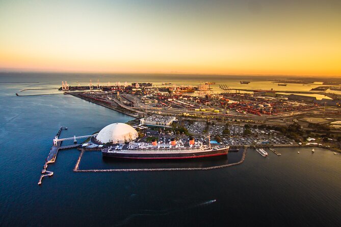 Private Helicopter Tour over Long Beach: See Catalina, Queen Mary - Shoreline Village and downtown from above