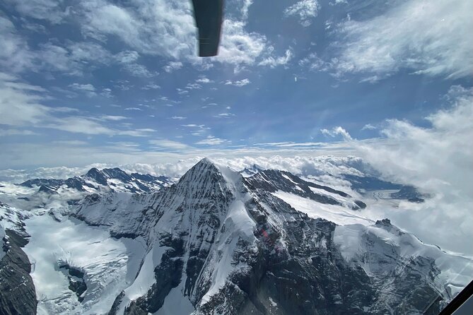 Private helicopter tour to the Swiss Alps - see the Eiger, Monch and Jungfrau - Interlaken between two lakes