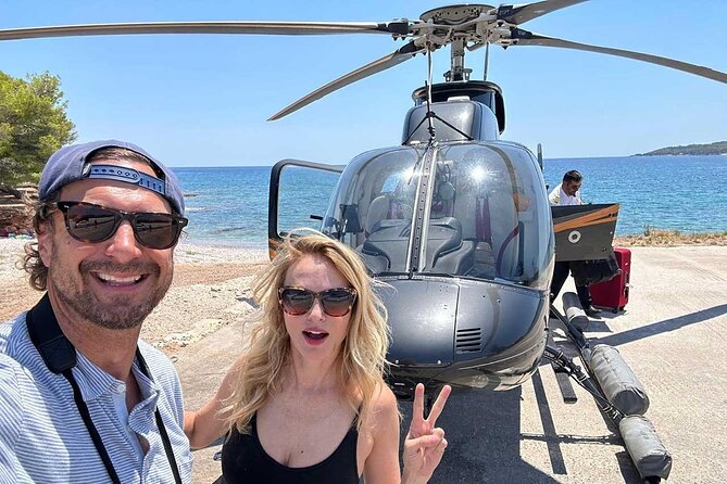 Private Helicopter Transfer from Santorini to Mykonos - How the service compares with a ferry