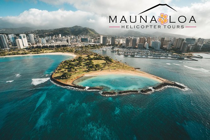 Private Oʻahu Helicopter Experience: All Window Seats - Coral reefs and clear water below