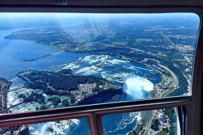 Private Tour: Romantic Niagara Falls Helicopter Flight - Seeing Niagara Falls from a private helicopter